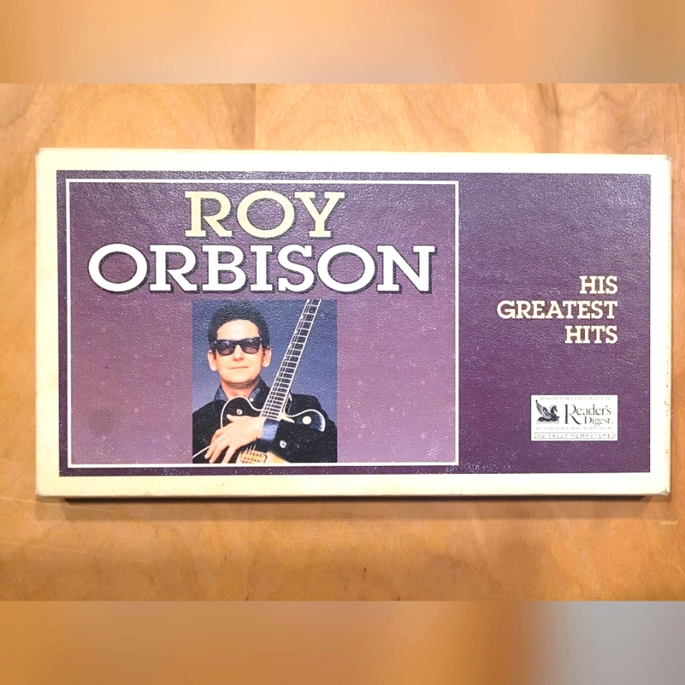 *Rare* Roy Orbison: His Greatest Hits 3 Cassettes Tape Reader's Digest